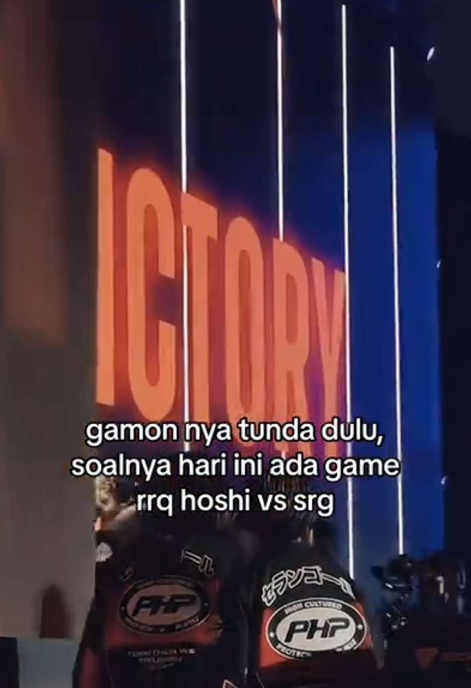 gamon nnti aja, mau nonton game besar nih. | #quotesmlbb 