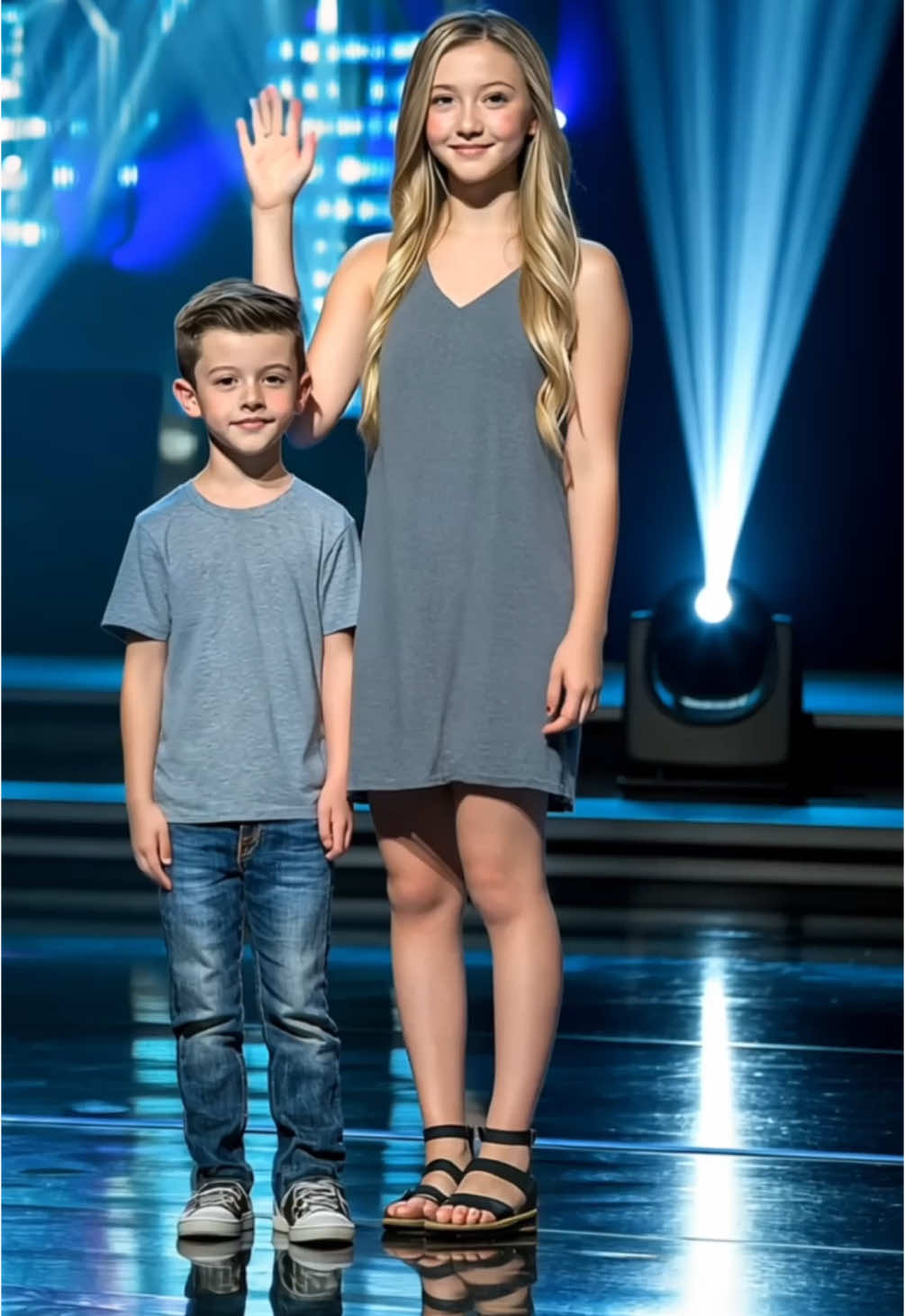 The sister and brother terrified the audience on AGT!!! #americagottalent #magic #americasgotnotalent #agt #fusion #miracle #trend 