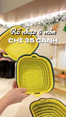 Rổ nhựa 6 món cho bà nào mê nấu ăn #ngocminreview #LearnOnTikTok #ronhua6mon 