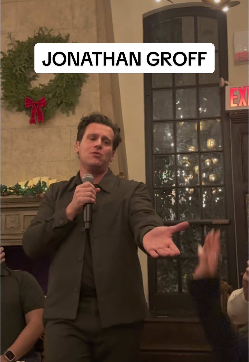 so excited for just in time on broadway #jonathangroff #groffsauce 