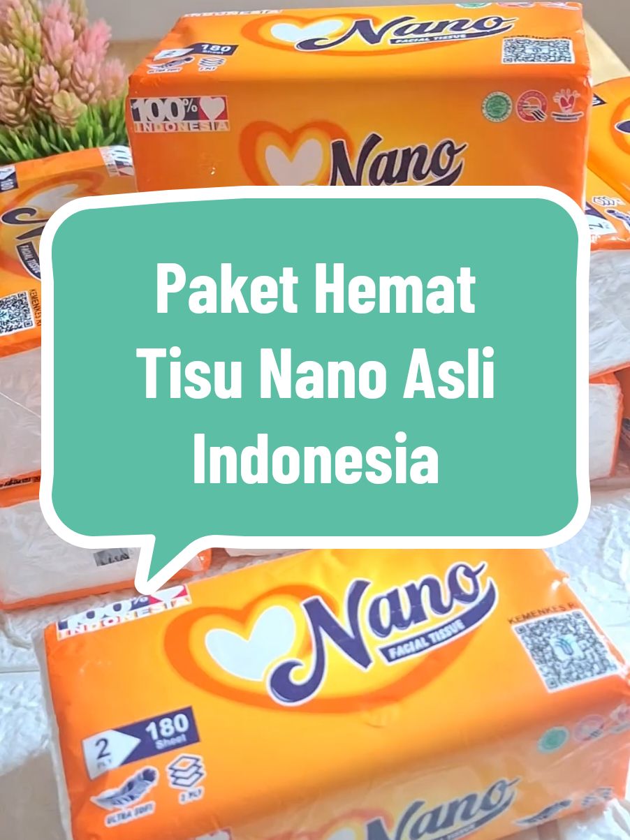 Paket Hemat Tisu Nano Asli Indonesia #tisu #tisumurah #tisuviraltiktok #tissue #tisunano #tisunanomurah #tisunano10pack 