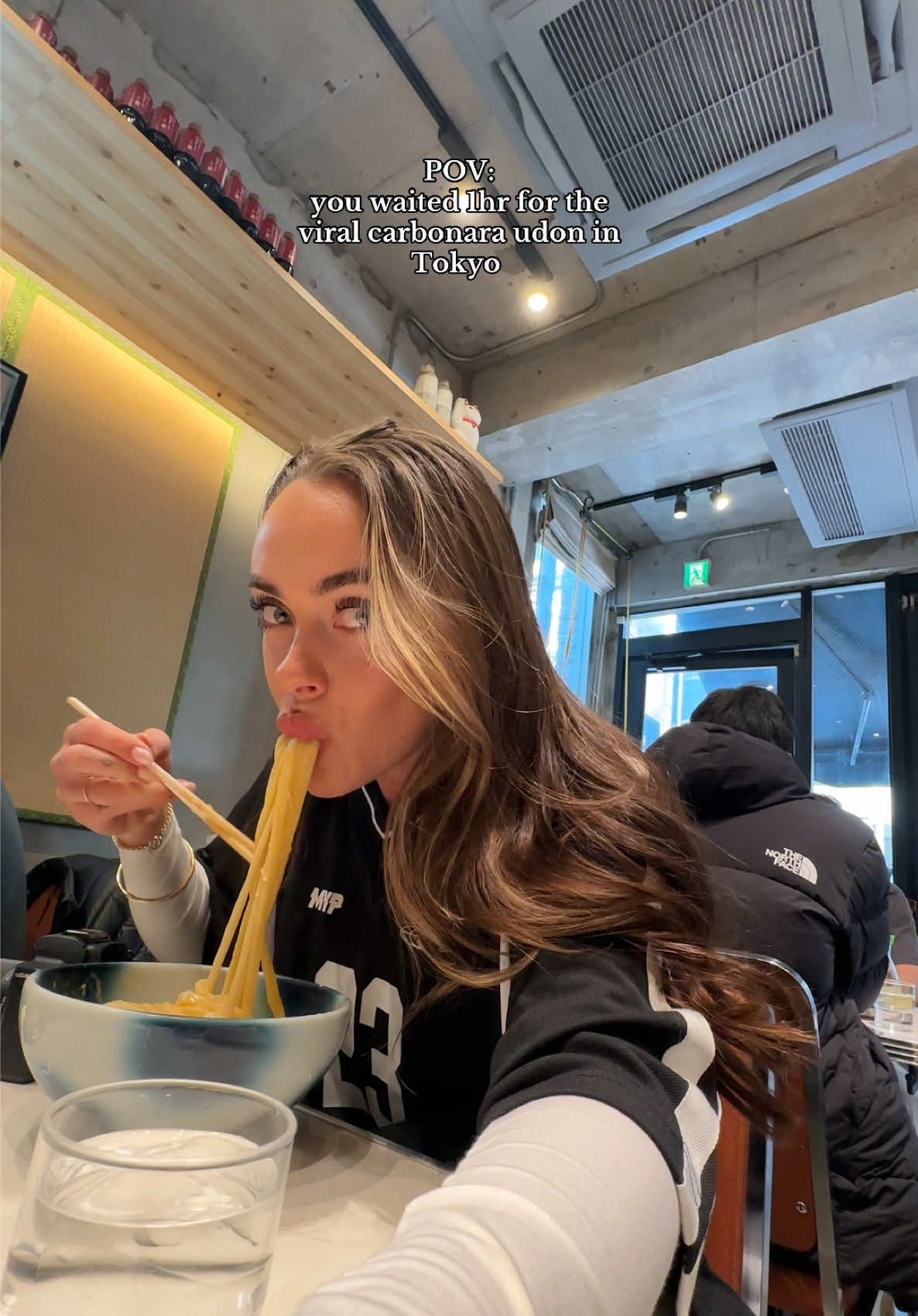 📍 Menchirashi 😌🤝🏻🇯🇵  #viral #tokyoeats #tokyo #udon #japanesefood #carbonara  