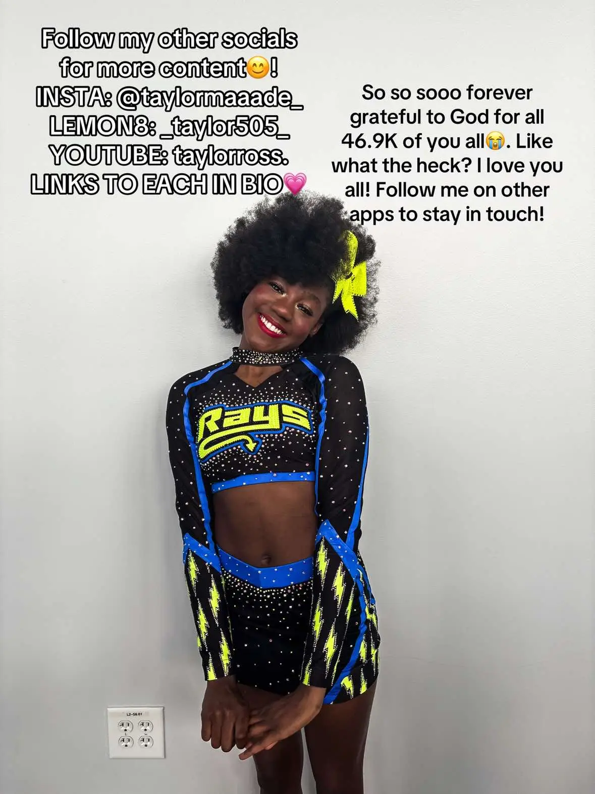#tiktokban #contentcreator #influencer #browngirl #cheerleader #college #fyp #foryoupage #foryouu #Taylor 