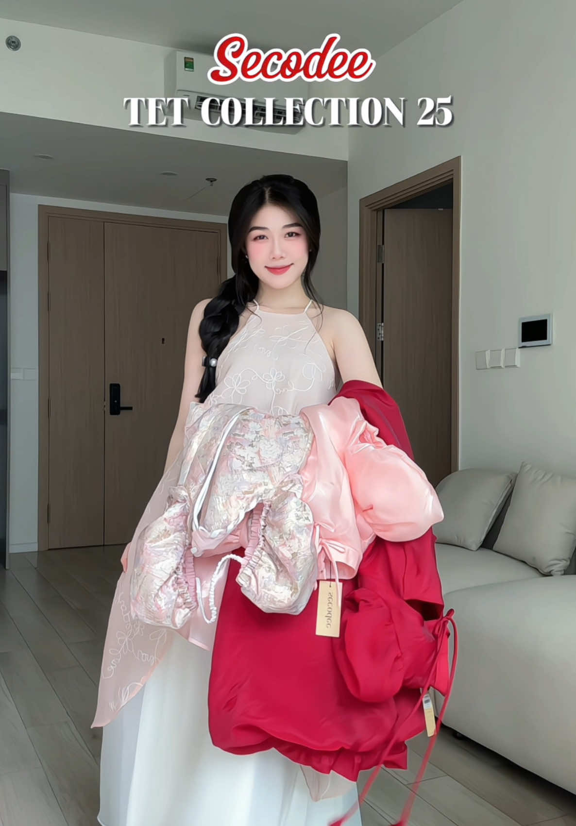 BST Tết xinh yêu 🧧 #secodee #fyp #outfit ##viral##xuhuong##phoidoxinh##goclamdep