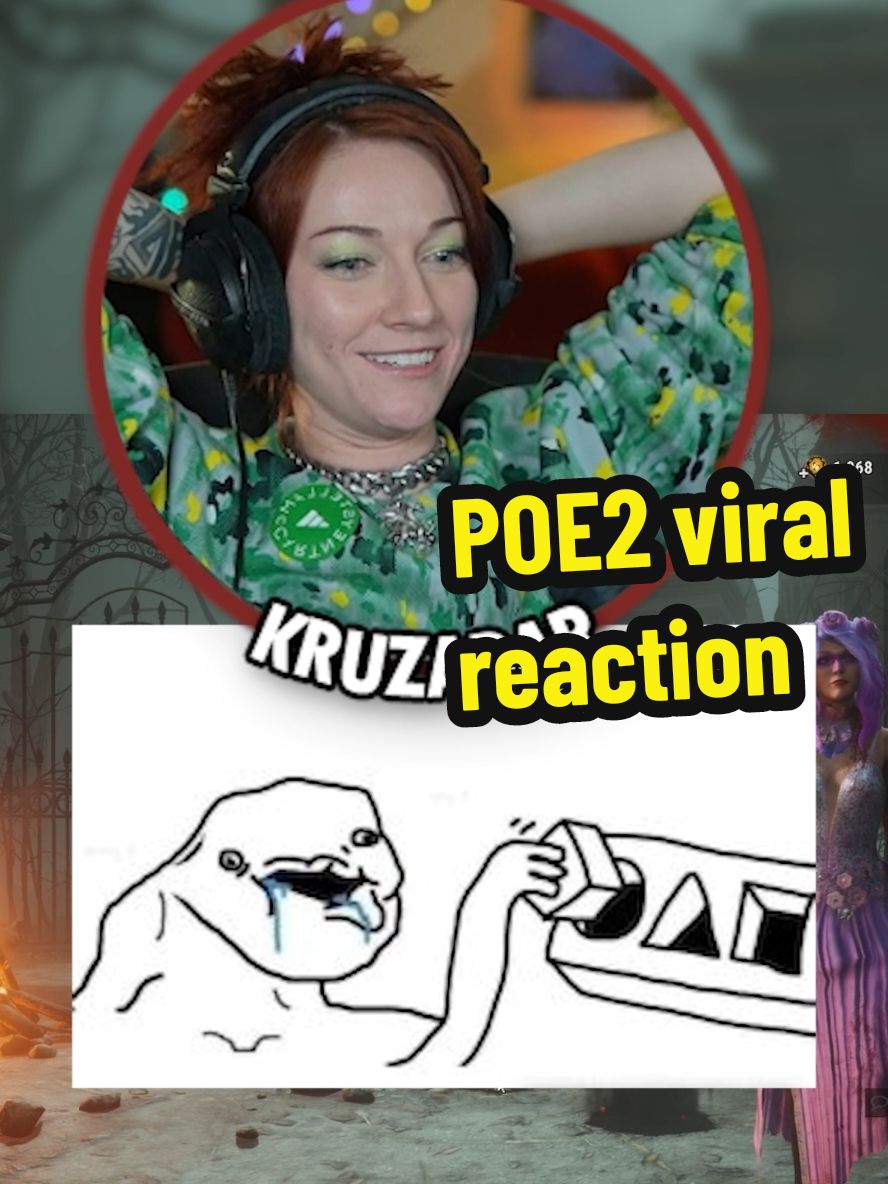 Reaction to the viral POE2 clip comments 🤣 #poe2 #reaction #gaming 