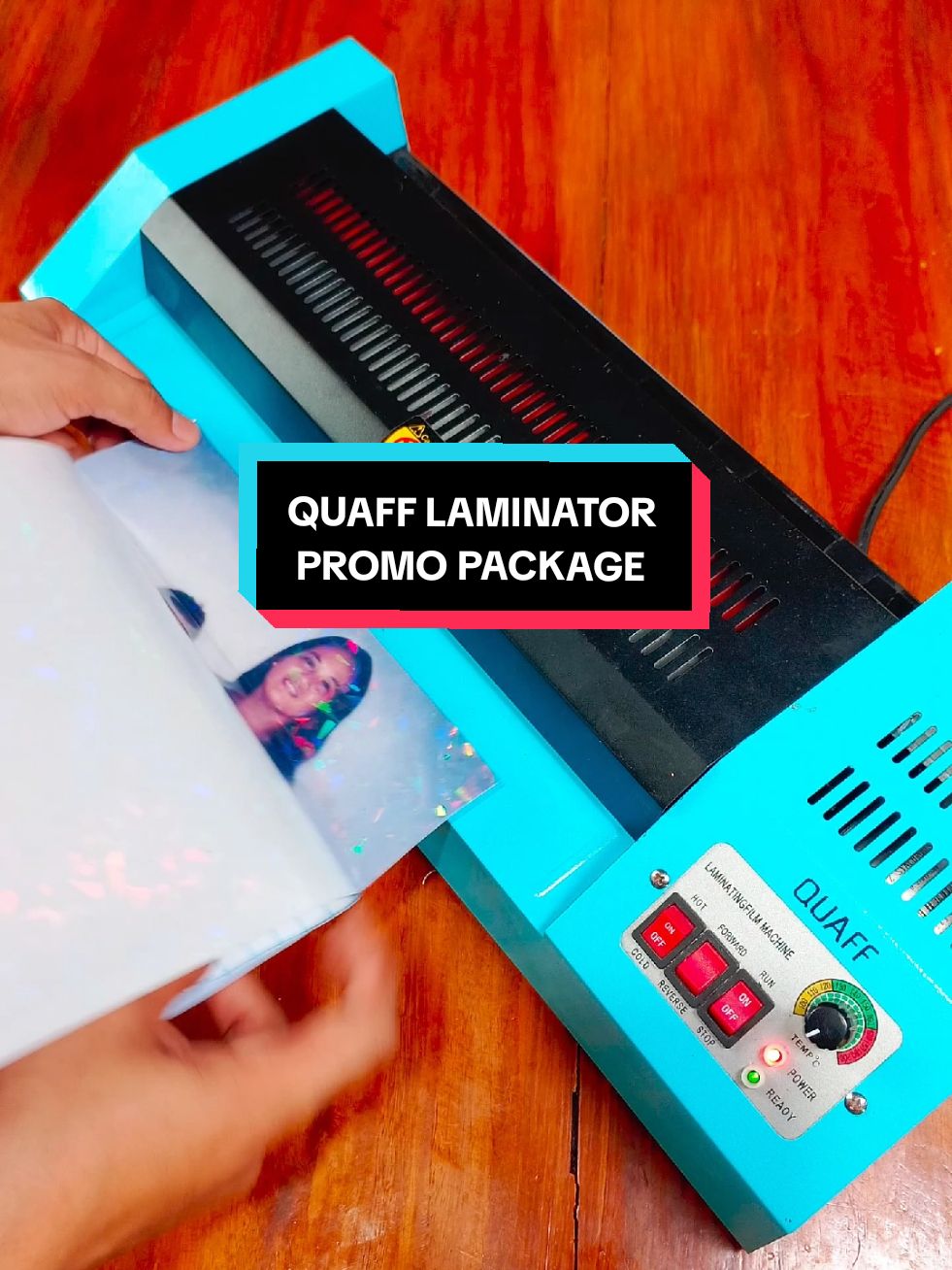 Replying to @chie102105  Heavy Duty Quaff Laminating Machine. Promo Package. #foryoupage #tutorial #fypage #quafflaminatingmachine #laminator #hotandcoldlaminator #promopackage #lamination #laminatingmachine #laminatingmachinerecommendations 