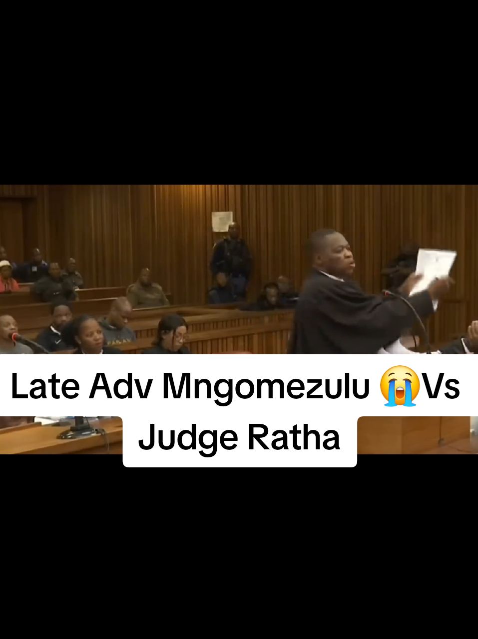 Late Adv Mngomezulu 😭Vs Judge Ratha #senzomeyiwatrial #senzomeyiwa 