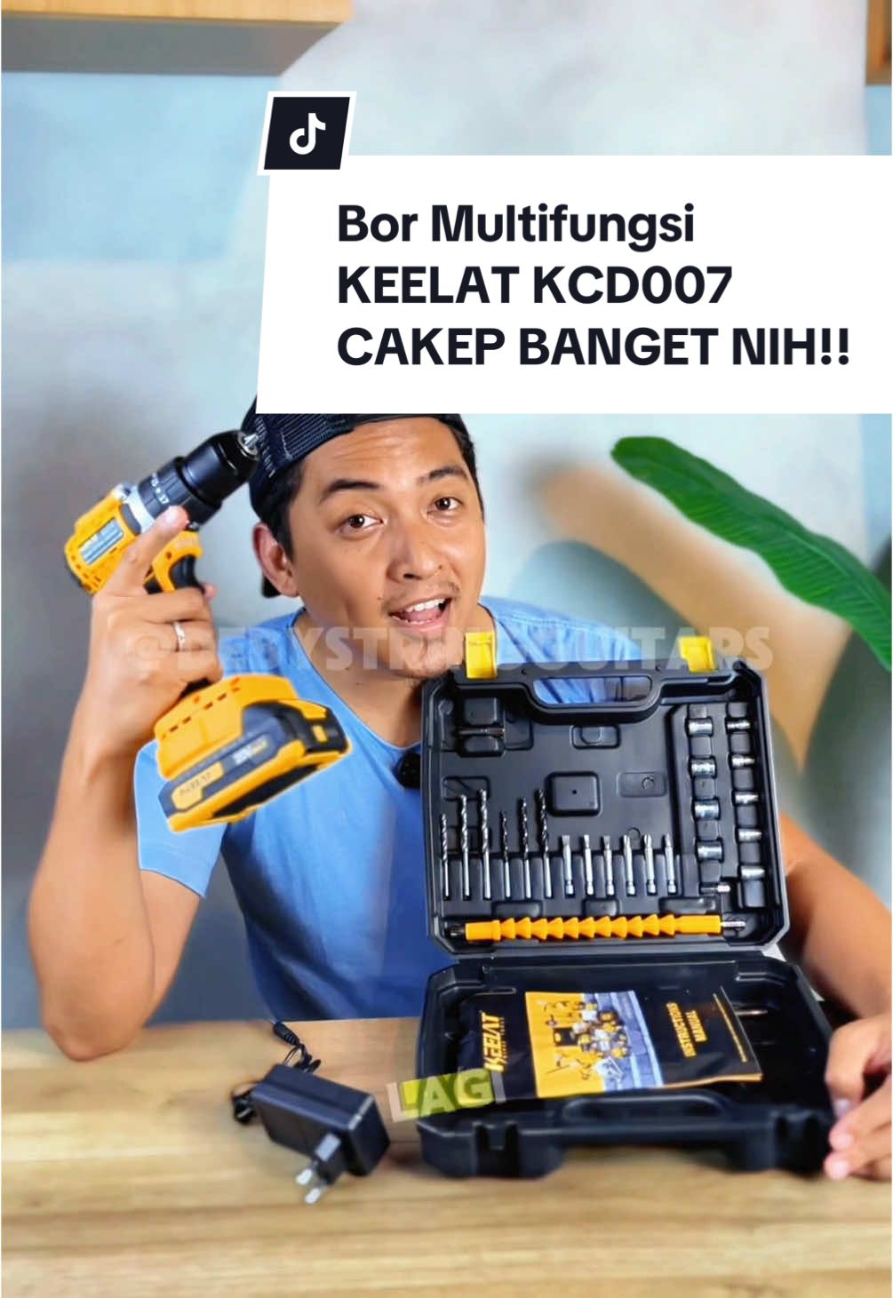 Bor Multifungsi KEELAT KCD007 CAKEP BANGET NIH!! #bor #borportable #borkeelat 