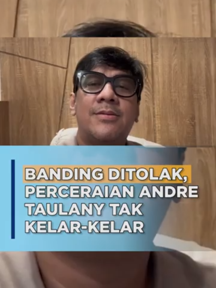 Pengajuan banding cerai Andre Taulany dengan Rien Wartia Trigina di Pengadilan Tinggi Agama Banten ditolak, setelah hal yang sama juga terjadi pada gugatannya di Pengadilan Agama Tigaraksa. #andretaulany #perceraianartis