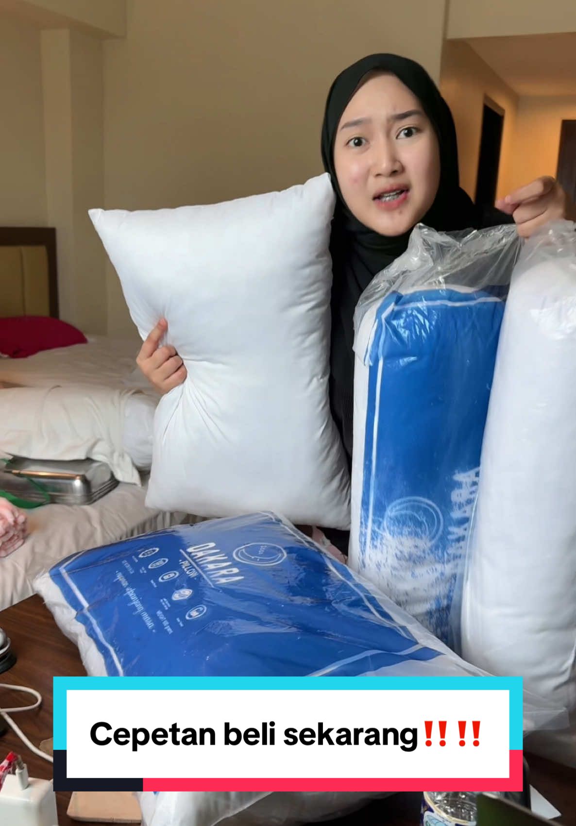 Hari ini aja bantal hotel harga diskon parah #1212 #1212megasale #bantal #bantalhotel #empuk #nyaman #adem 