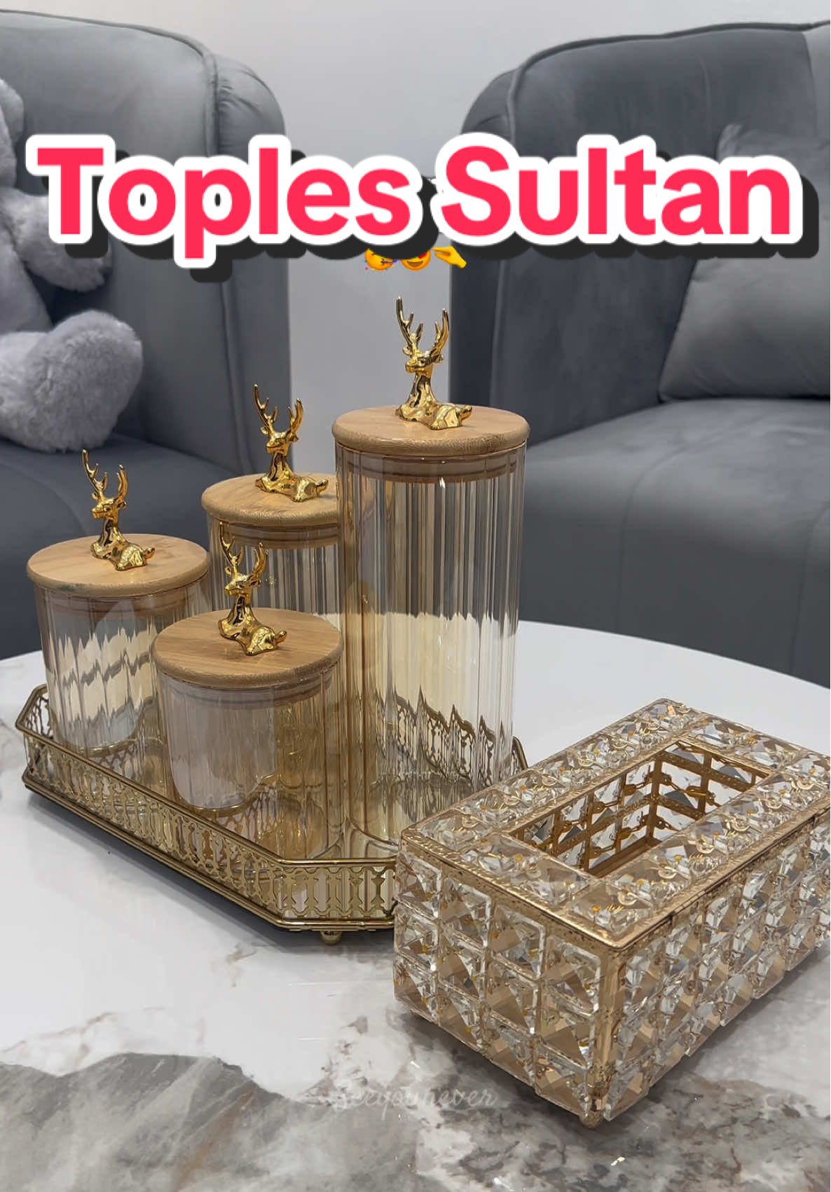 Lebaran kali ini pokoknya harus mevvah #topleslebaran #kotaktisu #furniture 