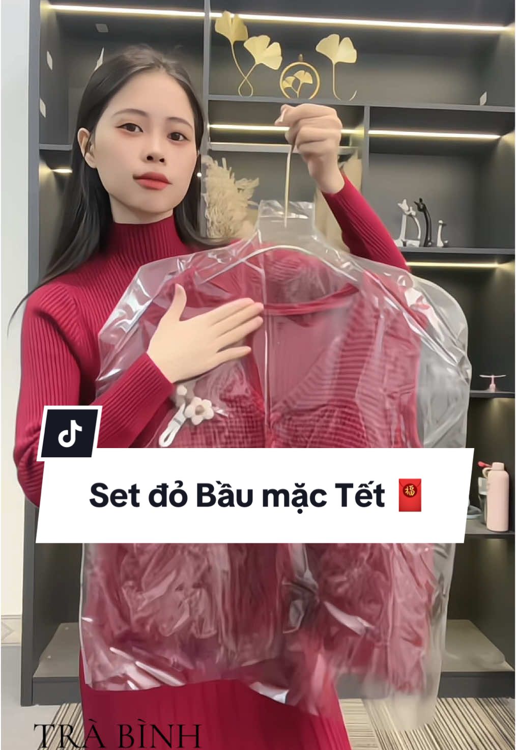 Set đỏ bầu mặc Tết #xuhuong #trending #quanhedoitactraphi💞 #vaybaudichoi #dambauxinh #thudong #setbau #bausangchanh #vaylen 