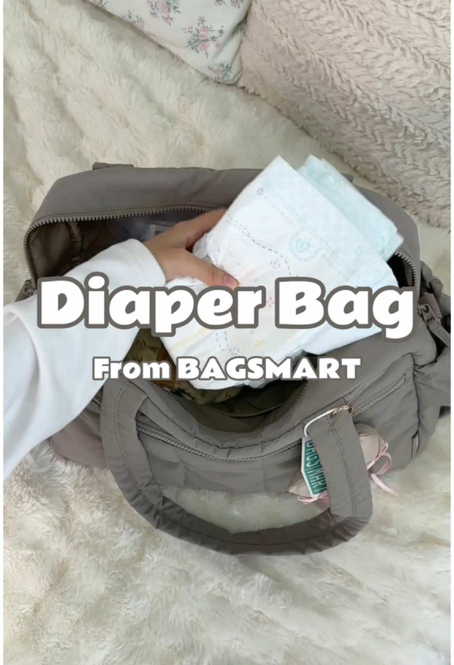 POV: You found the best mommy bag from this👶🍼🎒Now buy two save more~#tiktokshopholidayhual #bagsmart #grwm #dufflebag #mommybag #diaperbagessentials #resetroutine 