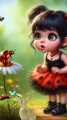Feliz miércoles 🌺 #aiart #buenosdias #cutebaby #baby 