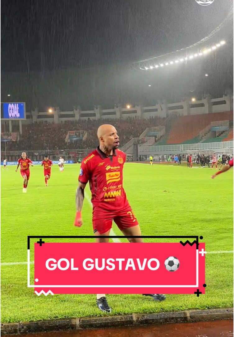 Satu gol Persija yang dicetak Gustavo Almeida vs Borneo FC ⚽️  #Persija 