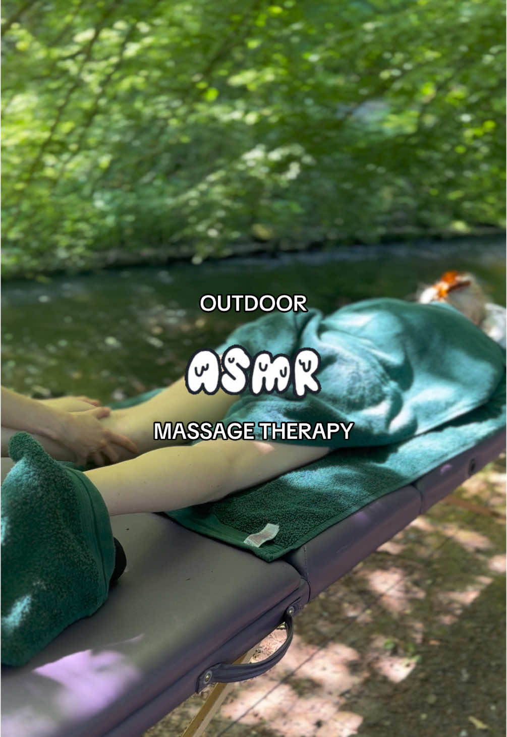 Outdoor ASMR massage therapy  These sounds are super calming for your brain. Combining with massage therapy is a powerhouse combo! #outdoorfun #outdoormassage #outdoormassagesession #asmr_tingles #asmrtriggers #asmrtiktok #asmrsound #birdsounds #watersounds #riversounds #calmingsounds #calming #massagemrelaxante #massagetutorial #massagemmodeladora #scrapingasmr #scraper #massagegun #green #treee #motherearth #motherearthmatters #massagetherapist #massage #massagemfacial #breathworkhealing #merj #bbm #breathworkfacilitator #StressRelief #stressedout #stressbike #pnfstretchingexercises #massagetok #selfemployedlife #selfemployed #motivation #peaceful #emotionalsupport #mentalbreakdown #spirits #spiritualité #auranesc #muscleschallenge #tense #tensionchallenge #tension #deeptissuetherapist #deeptissuemassage #lomilomi #triggerpointtherapy #triggerpoint #chadderton #greatermanchester #oldham #oldhamathletic #cheshire #hale #shaw #royton #cortisollevels #endorphins #massagejakarta #massagewajah #massagemanchester #massageoldham #femaletherapist #femalemassage 