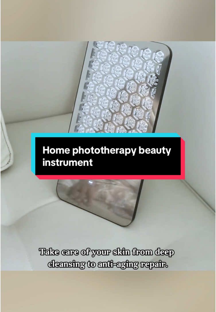 Home phototherapy beauty instrument#tiktok#fyp#factory#popular#foryou#homephtotherapybeautyinstrument#opticalskinbeautytechnology#largerowoflights#turnwhite#femalestar#recommend 