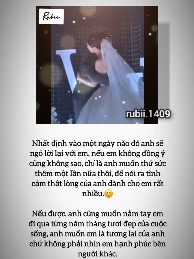 #rubii1409 #tinhyeu #xhtiktok #xuhuong #trending #yeuthuong #viralvideo #foryou #fyp #Love #xh #viral #tinhcam 