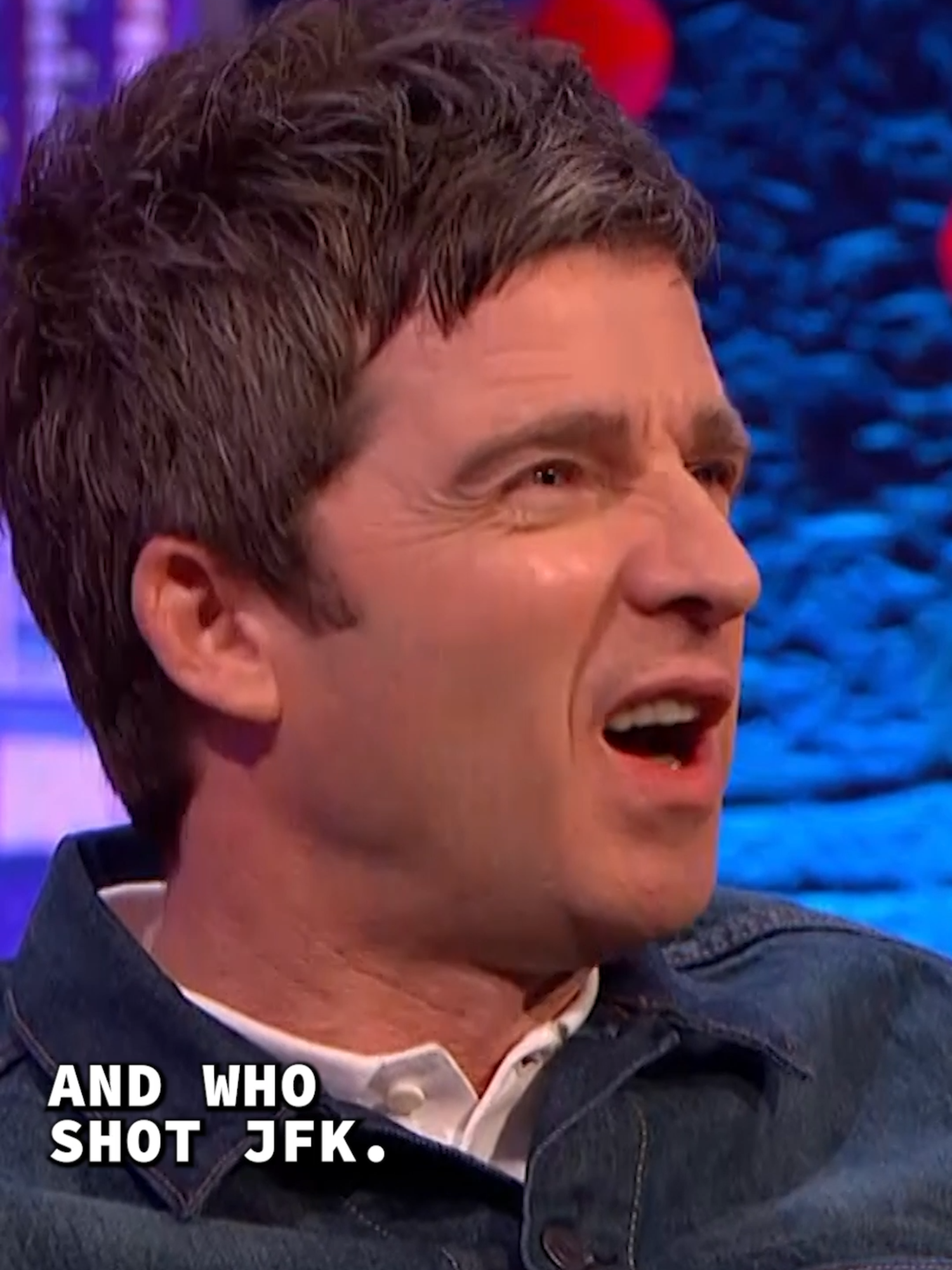 #noelgallagher got bored of all the 👽 talk! #thejrshow #pyramids #conspiracy #oasis