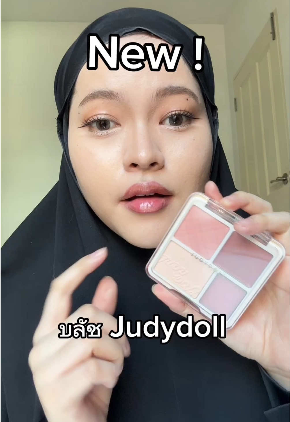 New ! 🎀 พาเลทแก้ม Judydoll อันนี้น่ารักมากกก 🎀🩷 #นาเดียรีวิว #judydoll #judydollblush #blush #บลัชออน #บลัชออนจูดี้ดอล 