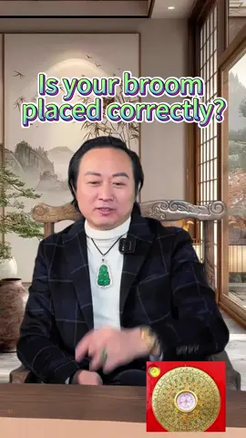 Have you placed your broom correctly?If the position is wrong,85 will affect your wealth#broom #room #bedroom #wealth #fengshui 