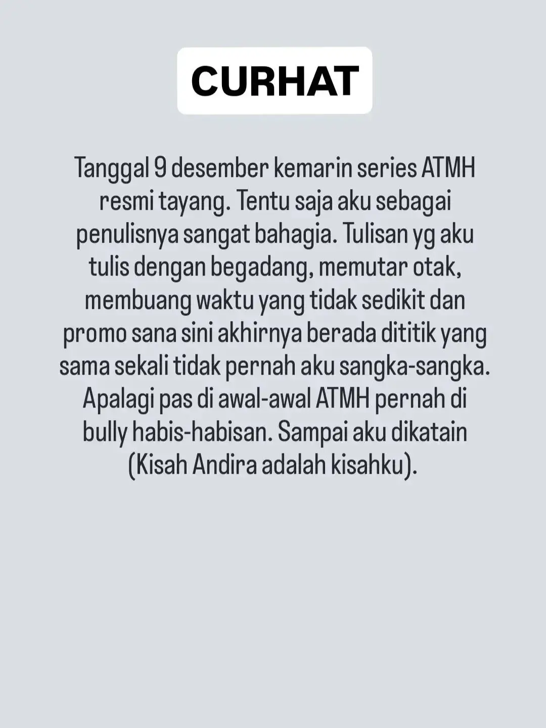 Gregetan banget sama para pembajak dan juga orang-orang yang nonton bajakan. nonton ditiktok, tele atau snack vidio pake kuota kan, lalu apa susahnya nonton di VIU juga pake kuota. sama saja. TAPI KENAPA SUSAH BANGET BUAT KALIAN MENGHARGAI KARYA ORANG LAIN. YG NONTON BAJAKAN HATINYA TERBUAT DARI APA SIH? KOK GAK BISA MENGHARGAI KERJA KERAS ORANG LAIN? . . .  #akutakmembencihujan #karangsamudradaneswara #launafeliciadamaris #aisyahaqilah  #viuindonesia #series #novel #jeffsmith #cast #wattpad #fyp #fyp 