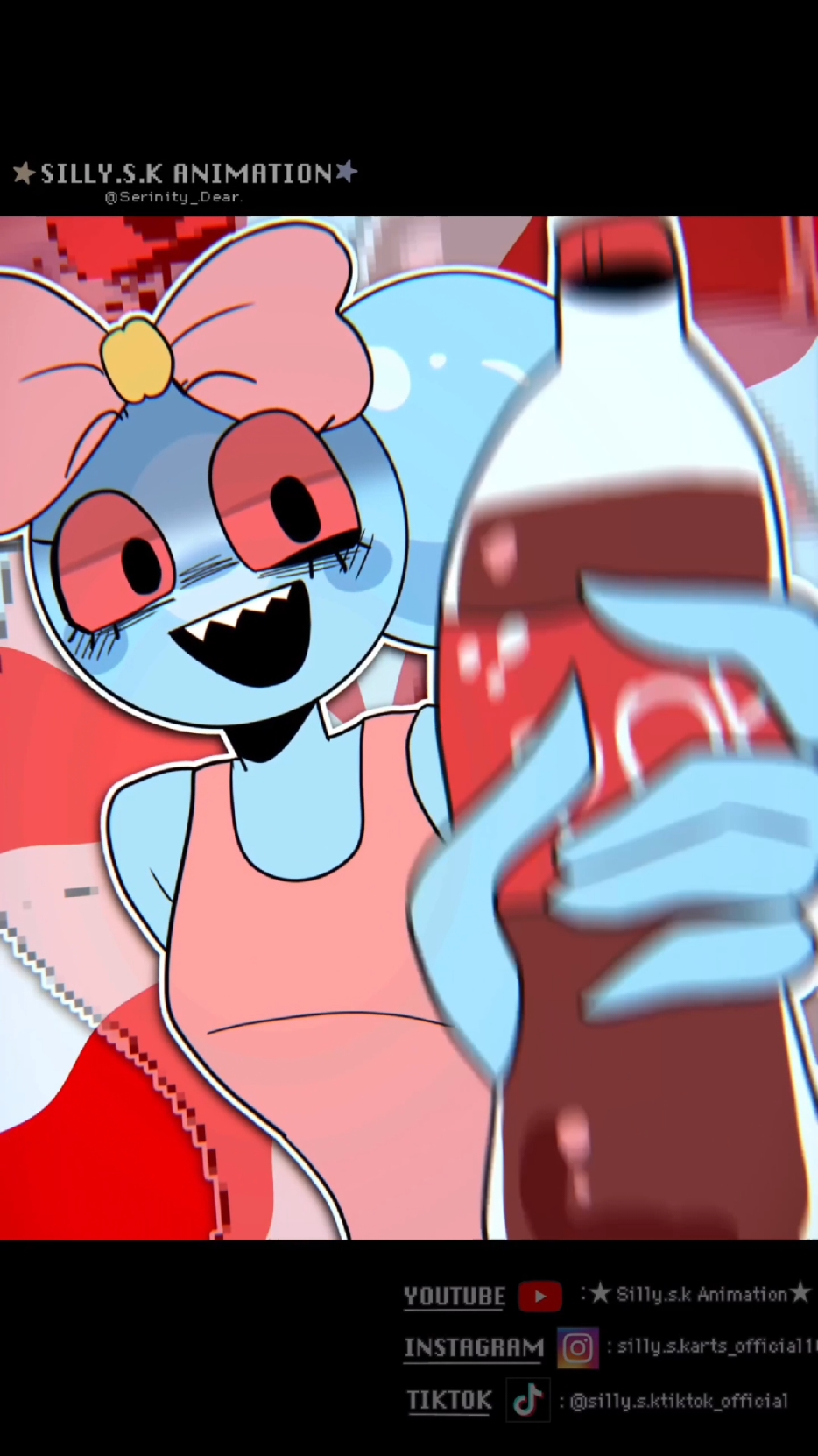 WE LOVE BOTTLE 'O POP!!!🍾❤️ . .  . . . . . . . #dandysworld #poppy #dandysworldpoppy #dandysworldroblox #roblox #soda #bottleopop #pop #alightmotion #animation #meme #animations #memes #tween #tweening #vegetablejuice #hatsunemiku #tren #trend #trending #fyp #tiktok 