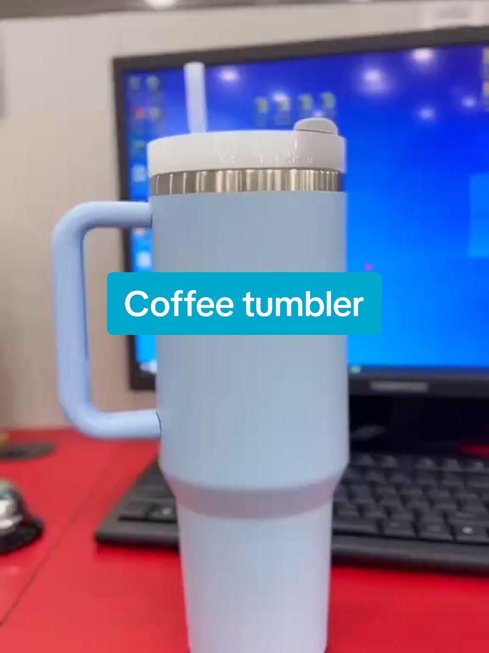 Aesthetic tumbler #handletumbler #strawtumbler #mugtumbler #coffeetumbler 