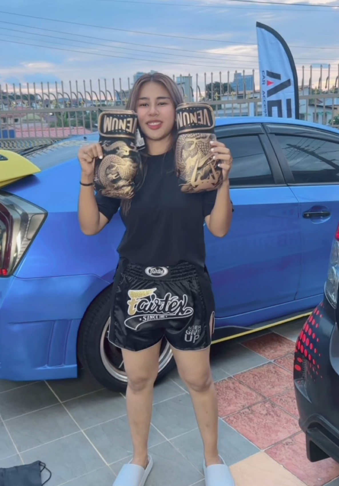 ASMR unboxing barang trainning Muay Thai/Kickboxing ✨ #martialarts #muaythai #motorcycle #shaarichie #modify #sportsontiktok 