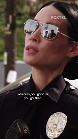 That's one way to squash the beef 👊 #Southland #MichaelCudlitz #LucyLiu #Foxtel