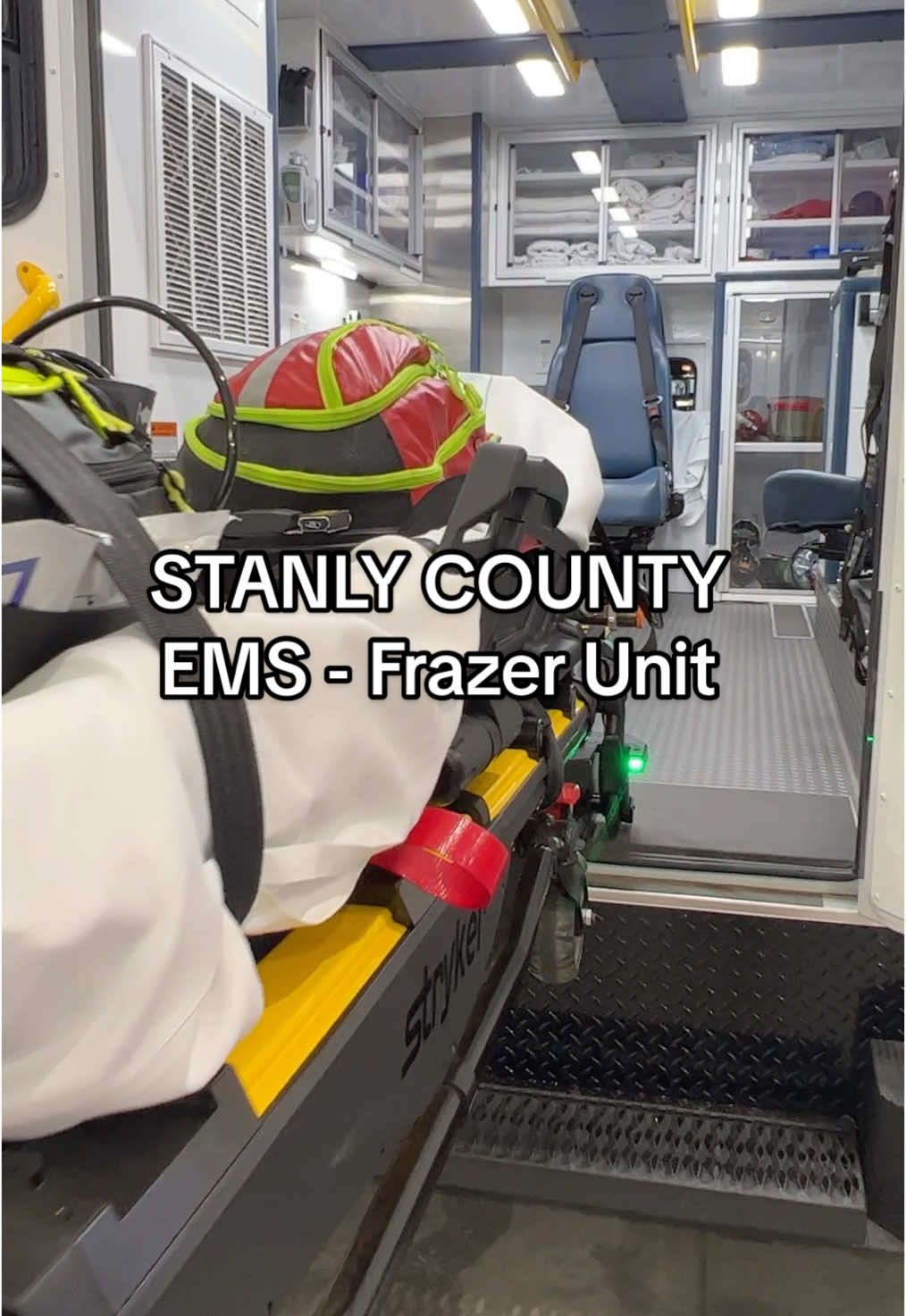 Stanly county 👋 #eta #kaitlynfrometa #ems #ambulance #frazer #medical #healthcare #medic #transportation #Vlog #vlogtok #adventure #healthtok #QRV #community #holiday 