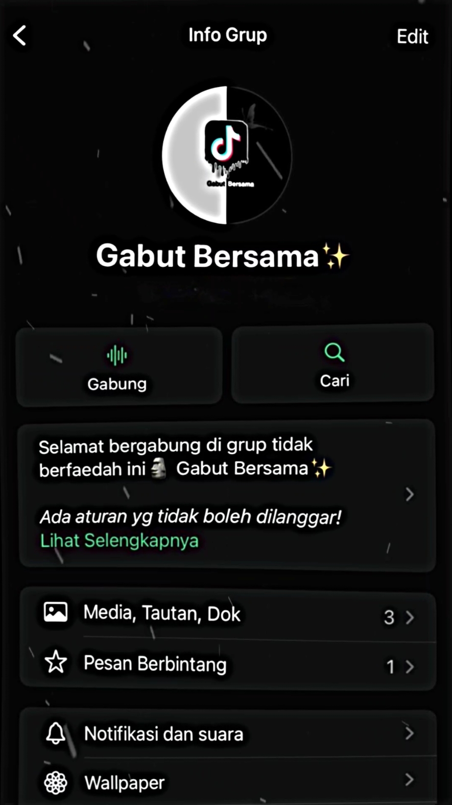 konser dulu🗿 mau gabung? #grup #whatsapp #gabutbersama 