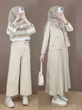 IDE OOTD untuk ngampus / Study tour #outfitinspo #ootdhijabstyle #spilloutfit #outfitideas #inspirasioutfit #ootdfashion #fyp 