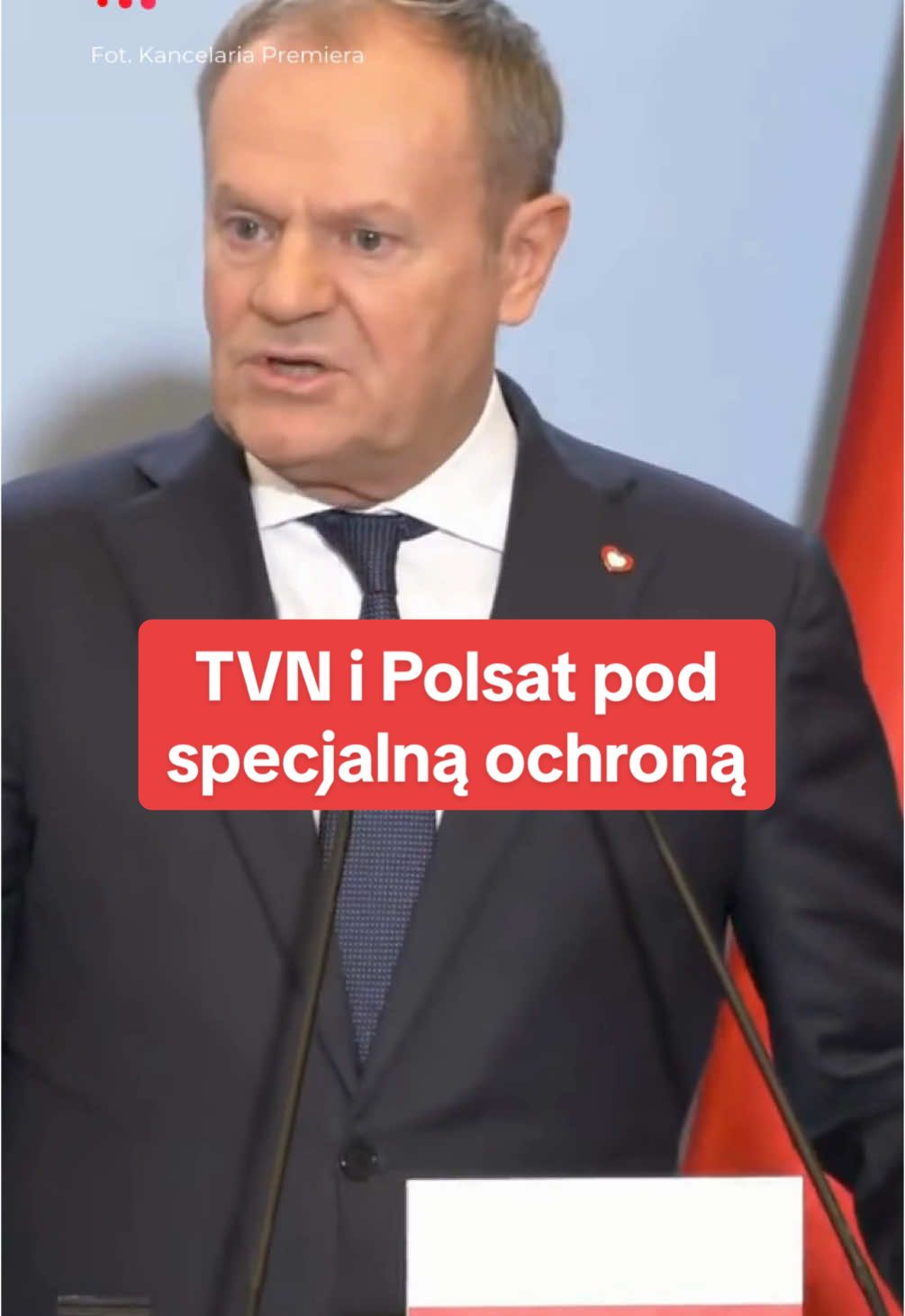 Tusk zapowiada: TVN i Polsat pod specjalną ochroną #tusk #polast #tvn 