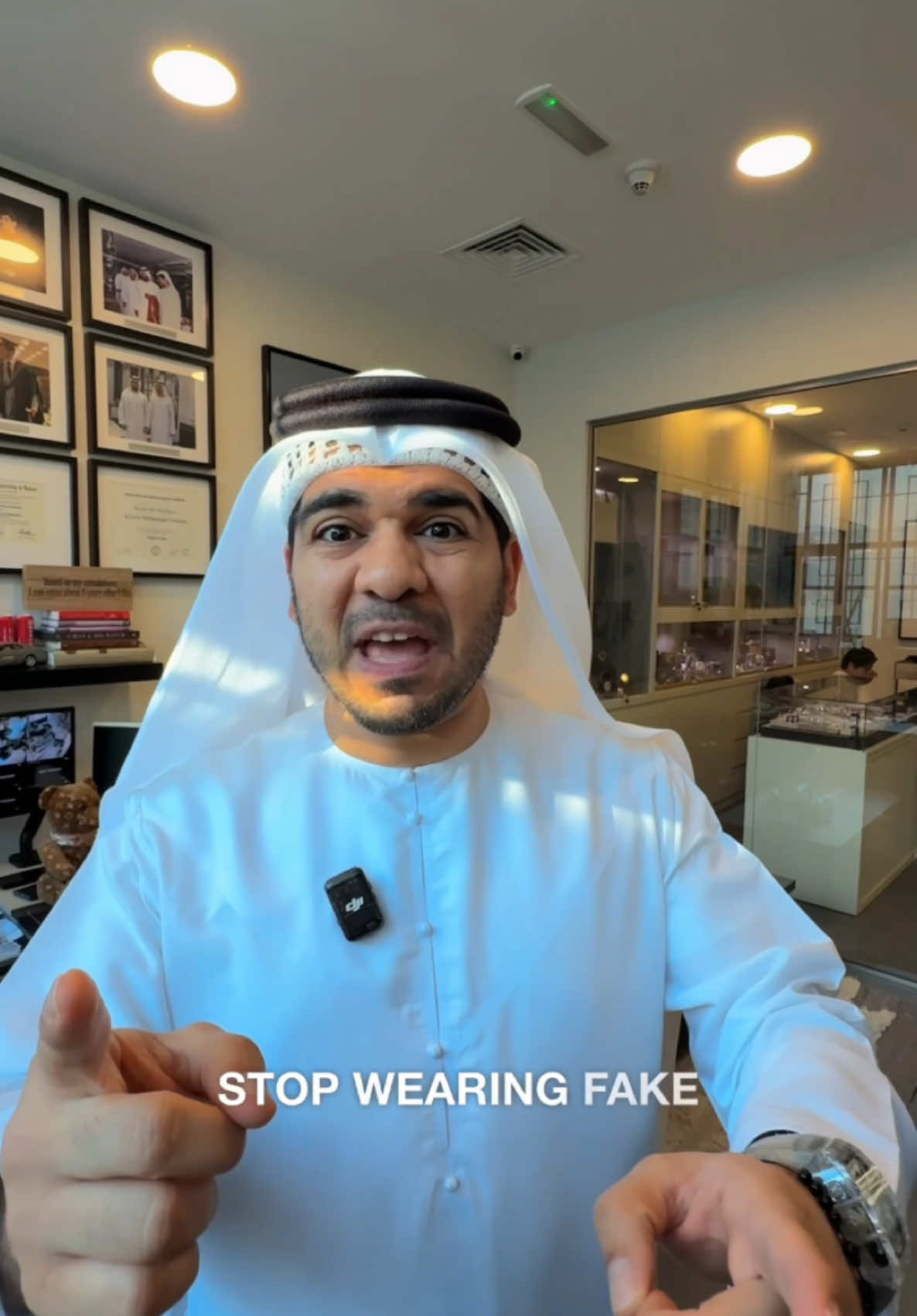 Fake watches are for fake people #luxurysouq 