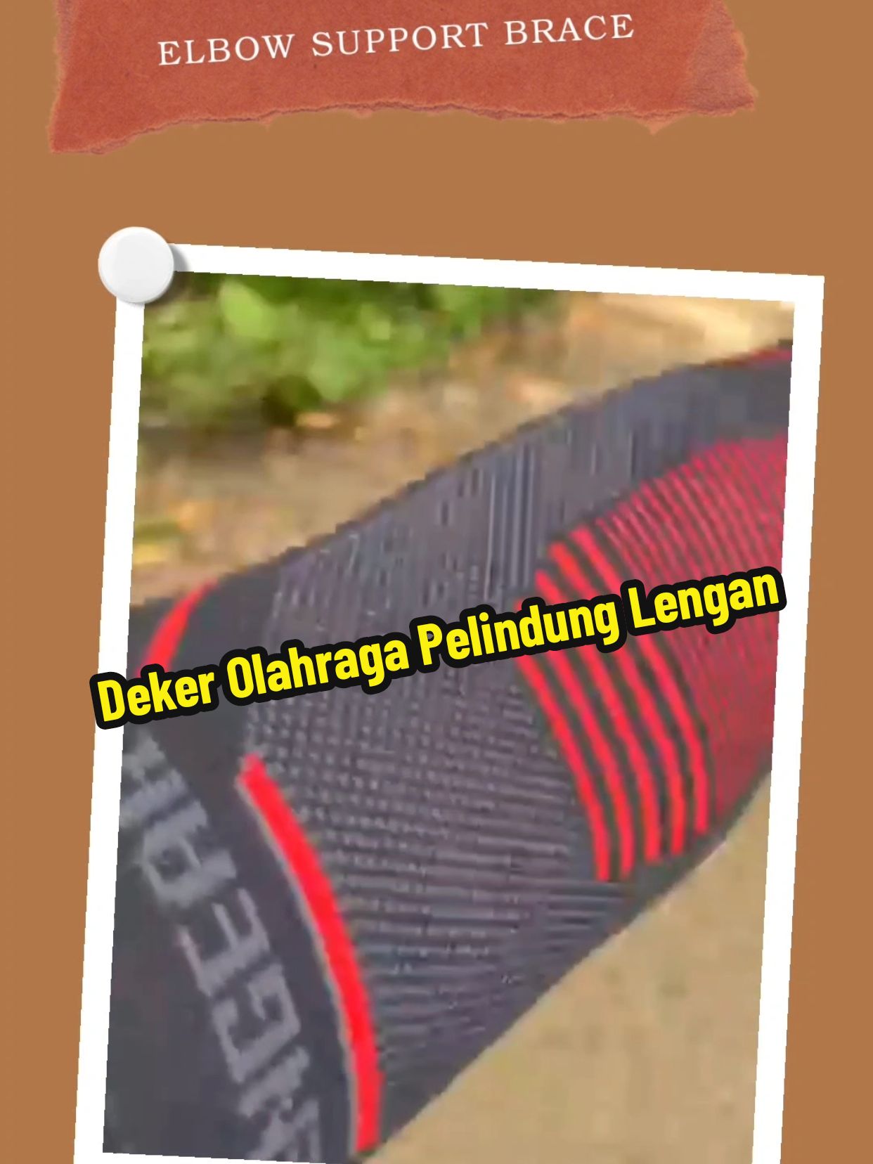 Elbow brace pelindung lengan saat olahraga. #cod #elbowbrace #elbowsupport #dekersiku #pelindunglengan #dekker #Fitness #elbow #olahraga #fyp 