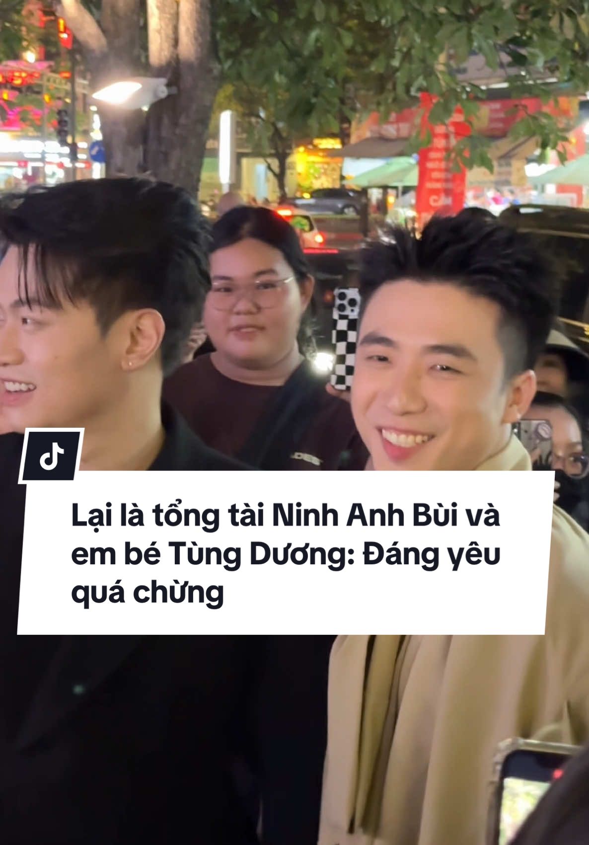 Tổng tài@Ninh Anh Bùi và em bé @Nguyễn Tùng Dương luôn nở nụ cười khi gặp công ty💕🔥 #lightontv #showbiz #vbiz #ninhanhbui #nguyentungduong #vbiznews #vbizspotlight #lofficiel 