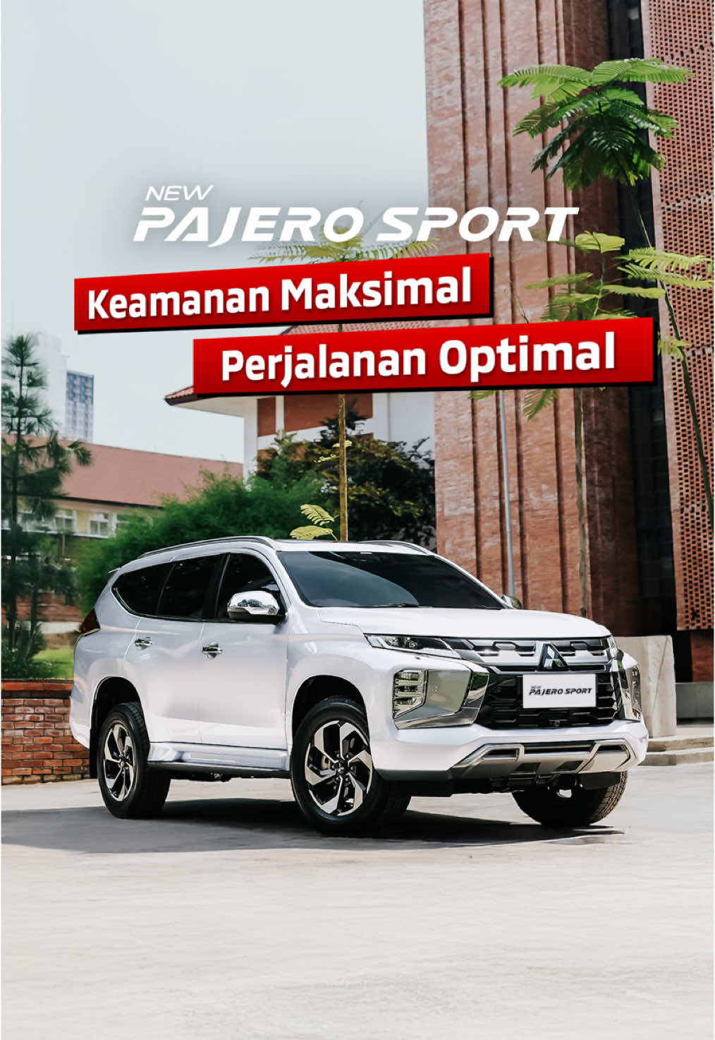 Bikin setiap perjalanan terasa lebih aman dan nyaman! 🚗💨 Mitsubishi New Pajero Sport dilengkapi fitur keamanan terbaik untuk memastikan perjalananmu selalu tenang dan terlindungi. 🔒✨  Fitur keamanan mana yang paling kalian suka? Tulis di kolom komentar ya.👇  #MitsubishiMotors #TemanSejalan