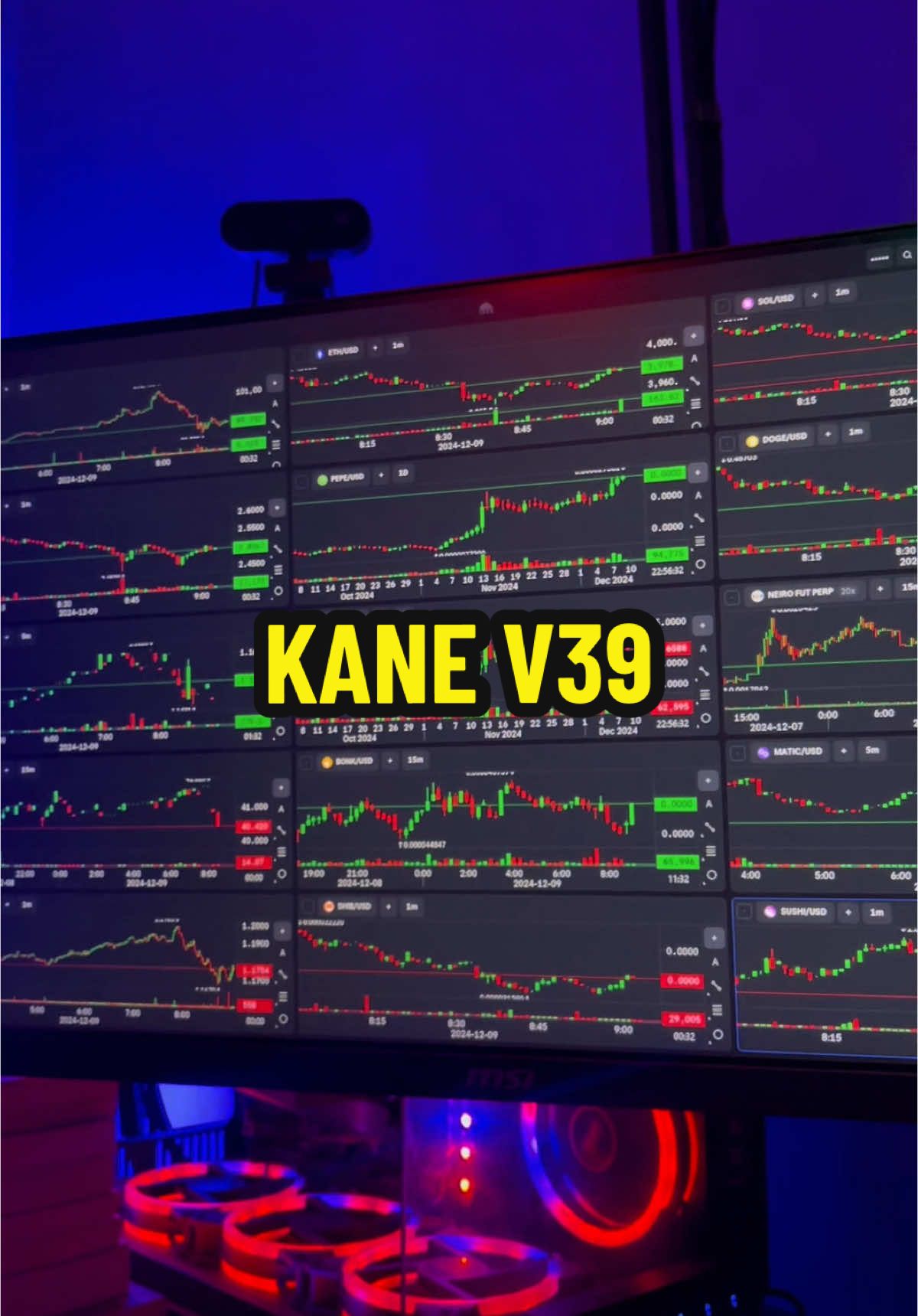 V39: Kraken Terminal V2 #trading #setup #btc #saham 