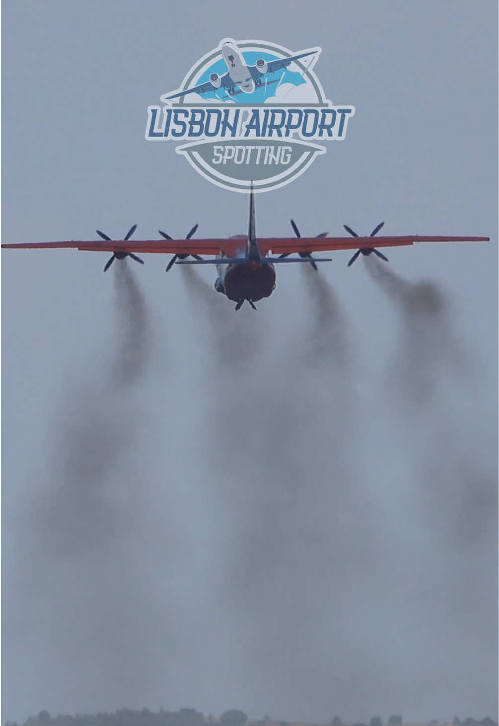 Smoky Takeoff 💨 58 Years Old (1966) Antonov AN12 Cavok Air departing from Lisbon Airport! 25/10/24 - Subscribe and watch the full YouTube video on @lisbon.airport.spotting link in bio   #lisbonairport #aviation #lisbonairportspotting #airplanespotting #planespotters #planespotting #lisbonportugal #lisbon #airportspotting #hardlanding #airplane_lovers #airplaneview #planegeek #aviationlover #avgeek #aviationphotography #aviationdaily #landing #aircraftidentification #lisboa #aeroportodelisboa #airport #crew #travel #crosswind #airtransatcrew #antonovlovers #an12 #antonov #cavok #aviationlovers #antonovan12 #antonov225 