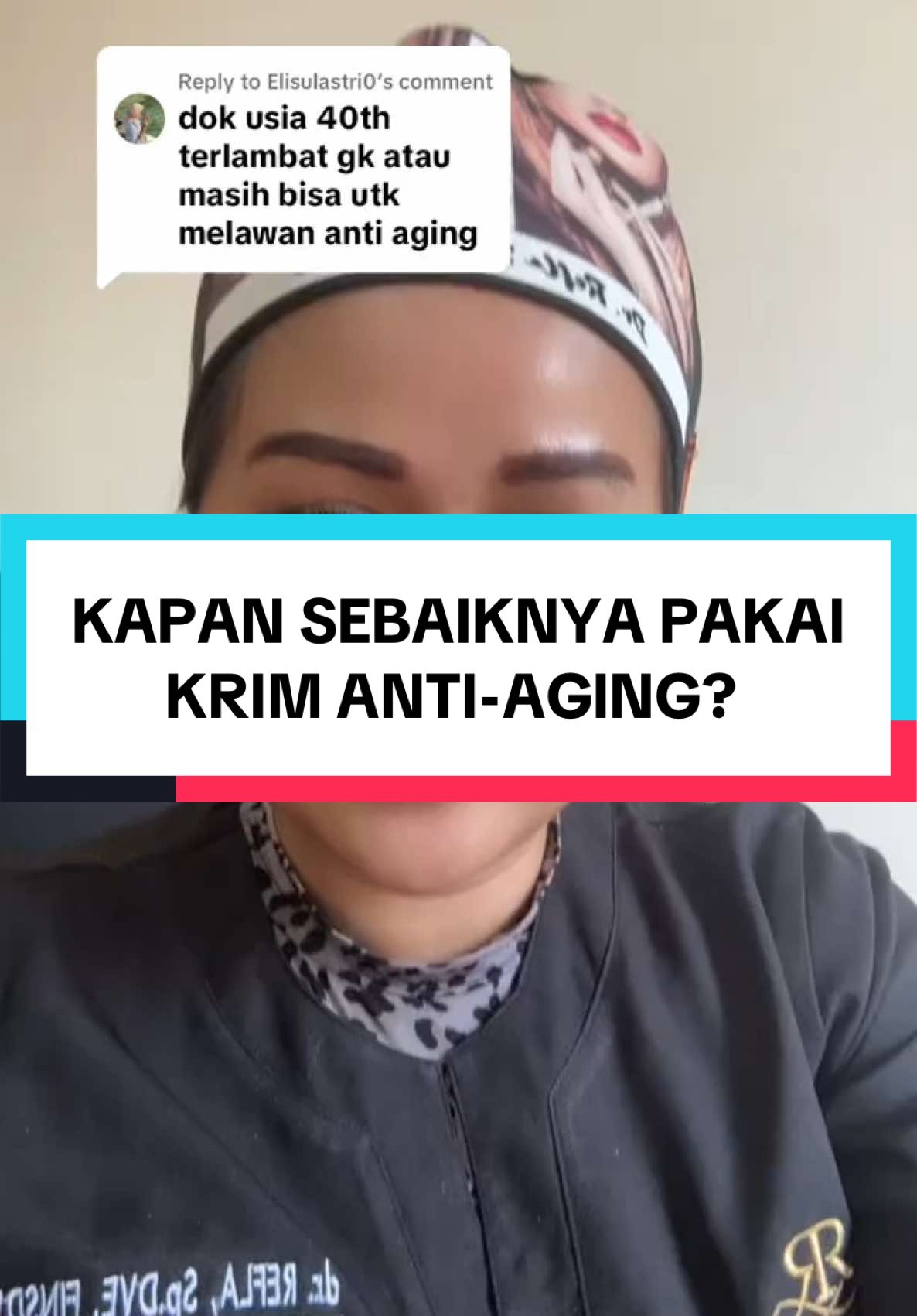 Replying to @Elisulastri0 semoga bermanfaat 🙌🏻 #skincaretips #skincareroutine #antiaging #flekwajah #flekhitam #skincareabalabal #skincareantiaging #krimantiaging 