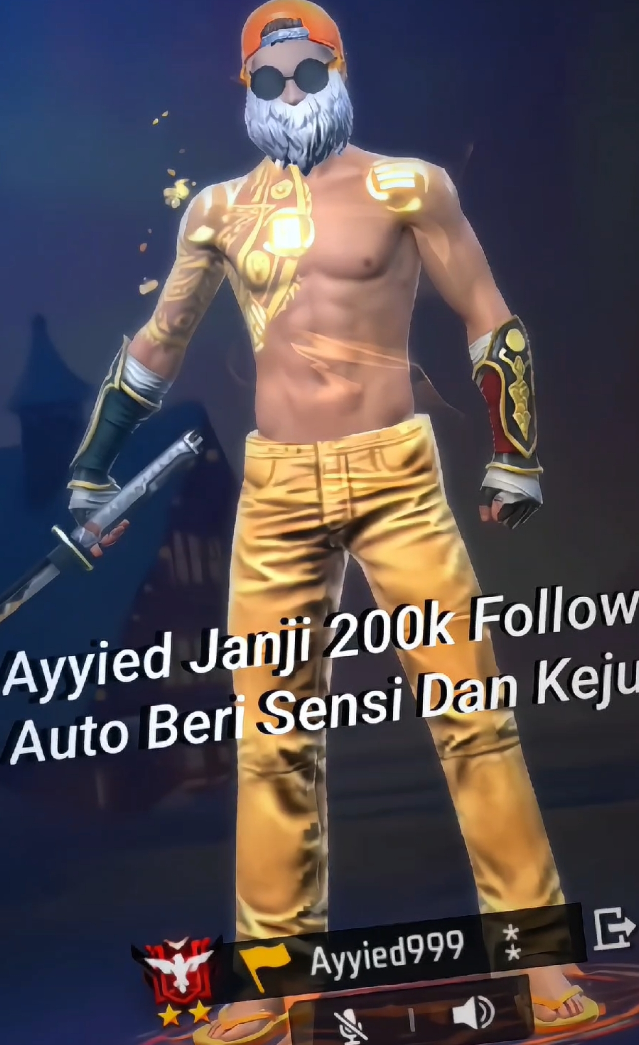 Janji akan selalu ku tepati 💛🍀#ayyied #ayyiedff 