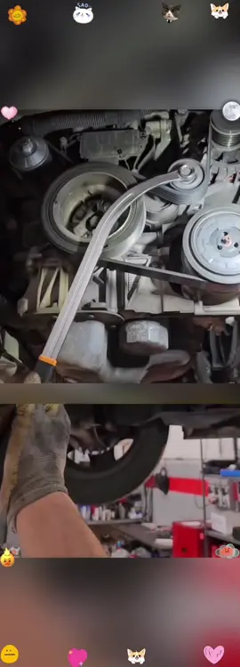 Pulley tensioner adjustment. #CarKnowledgeSharing #CarMaintenanceandRepair #CarRepair #Repairman #AutoRepair #TikTokShopHolidayHaul 