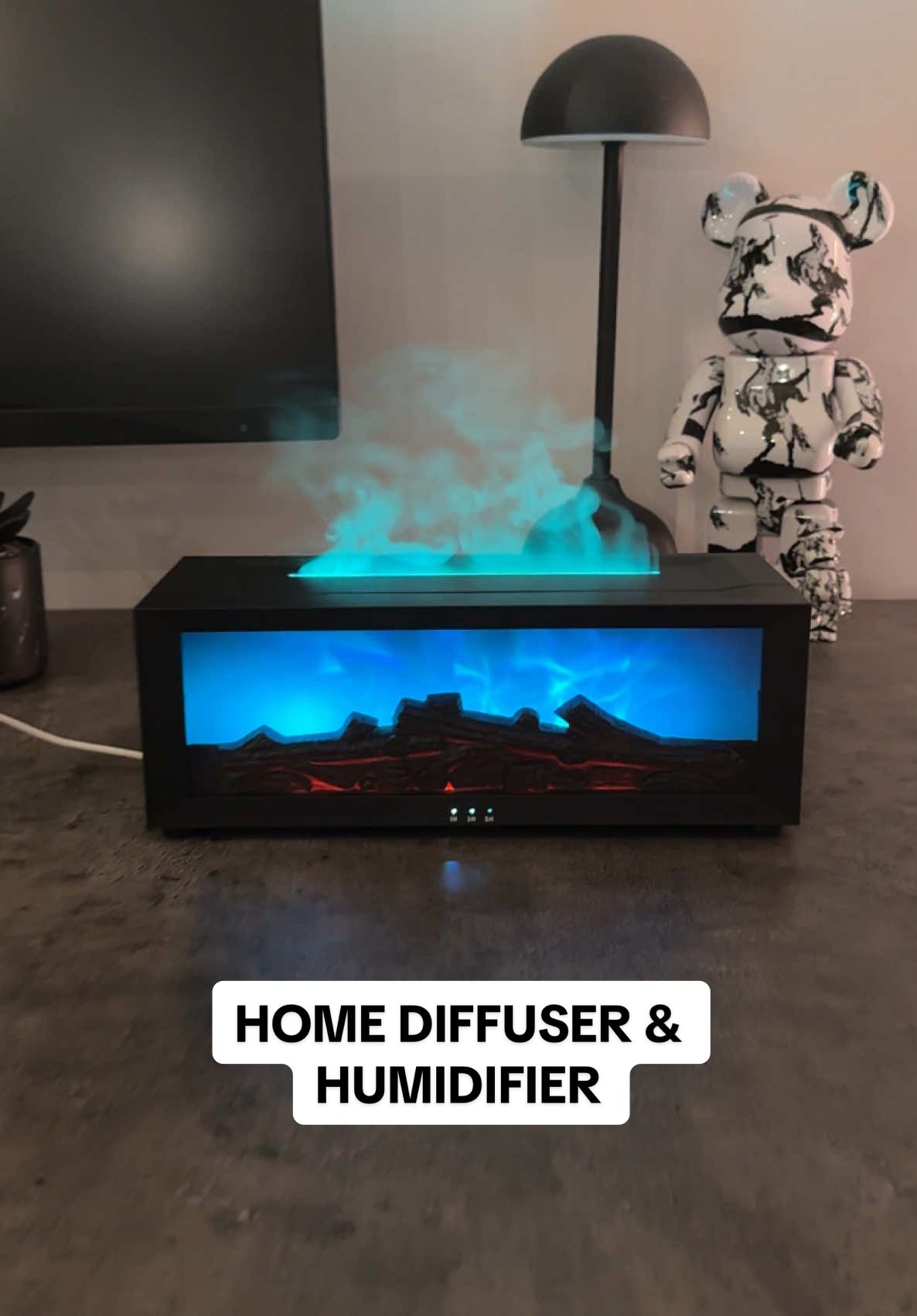 This diffuser and humidifier is one if my favourite home purchases #humidifier #homedecor #christmas #chillwithtiktok #tiktokmademebuyit 