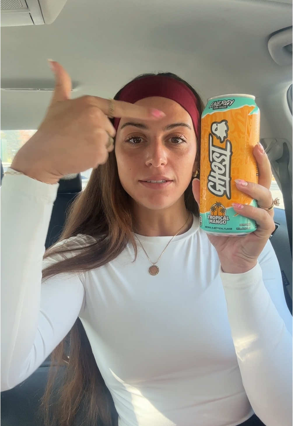 Im a (caffeinated) drink girly, if you couldn’t tell🧡 @GHOST® Energy @GHOST LIFESTYLE #ghostenergy #ghostlifestyle #tropicalmango #drinkgirly #caffiene 