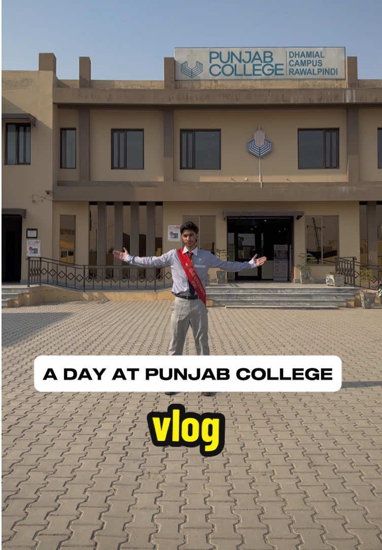 A DAY AT PUNJAB COLLEGE 💙 | Like and leave a comment #punjabians #pgc #minivlog