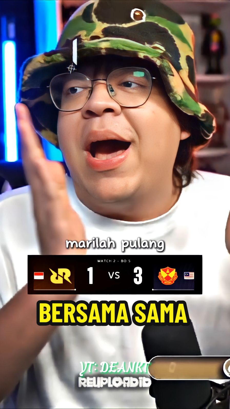 MARI PULANG MARILAH PULANG 🤣 #fypシ゚viral #deankt #deanktnocounter #deanktreaction #teamrrq 