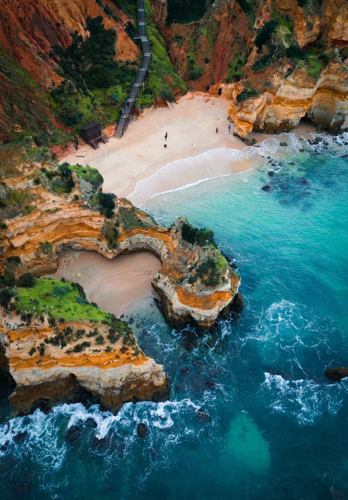 Who can see the heart? 💙 #algarve #portugal🇵🇹 #urlaub #travel #reisen #portugaltiktok #algarvecoast 