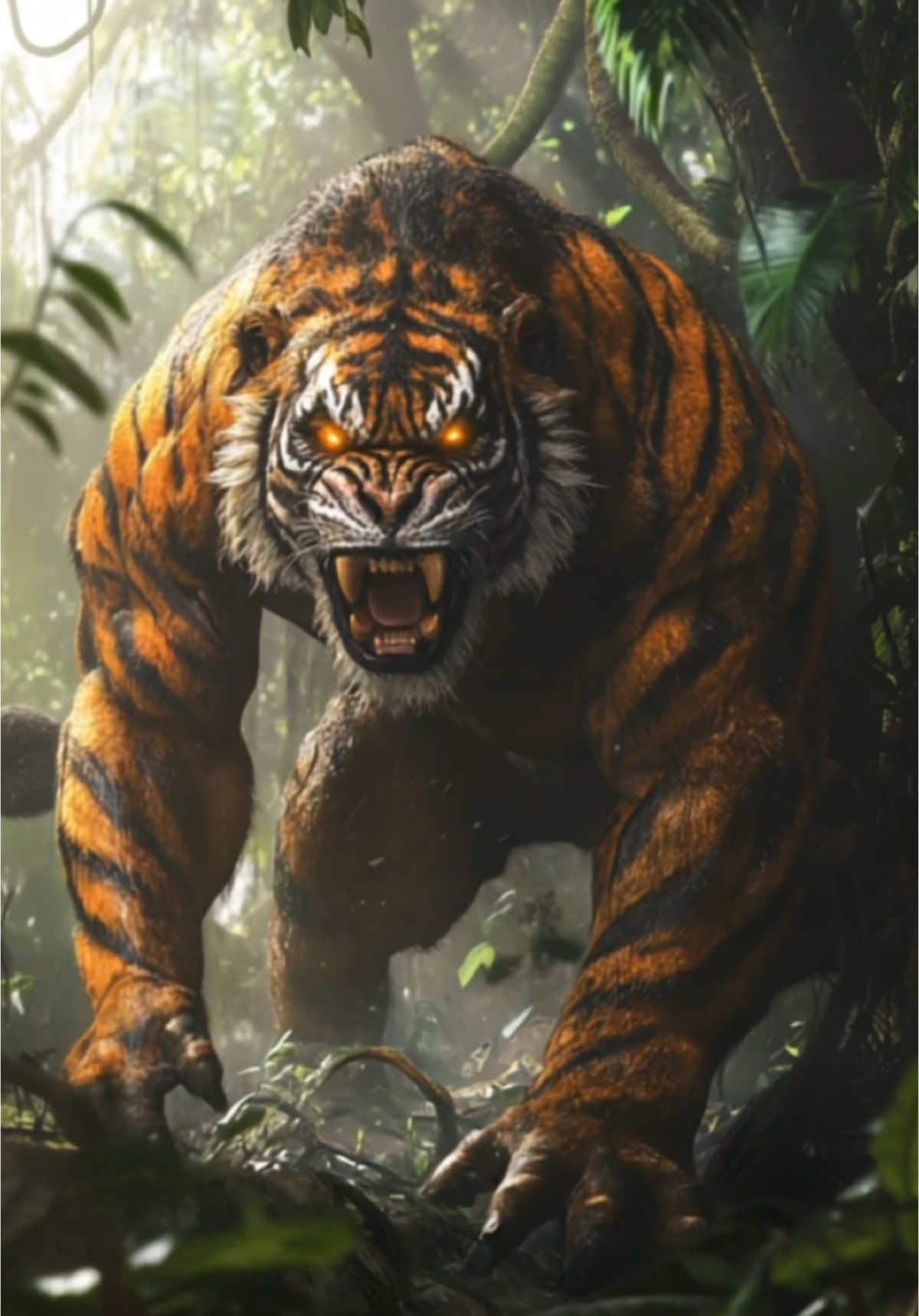 Tigrilla - Tiger x Gorilla Hybrid Animal Fusion #hybrid #animal #fusion #hybridanimalfusion #tigerhybrid #gorillahybrid #hybridfusions #animaltransformation #aifusion #midjourneyai #aicreation #aihybrids #tigergorillahybrid #aianimation #trendingvideo #viral_video #fyp #animationai #tigerhybrids #gorillahybrids #tigerfusions #gorillafusions 