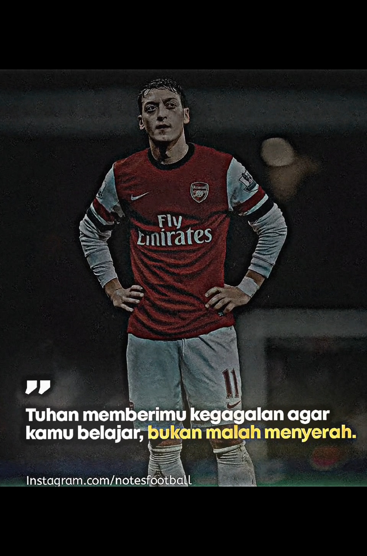 quotes Mesut ozil#quote#quotes#fyp #mesutözil#football#katakata#fypdong 